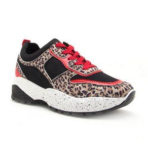 New Qupid Terrace 08a Lace-up Womens Sneak…